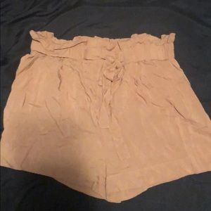 High waisted dress shorts